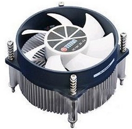 Titan Computer Cooling System - Processor Cooler, Aluminum, Black and White