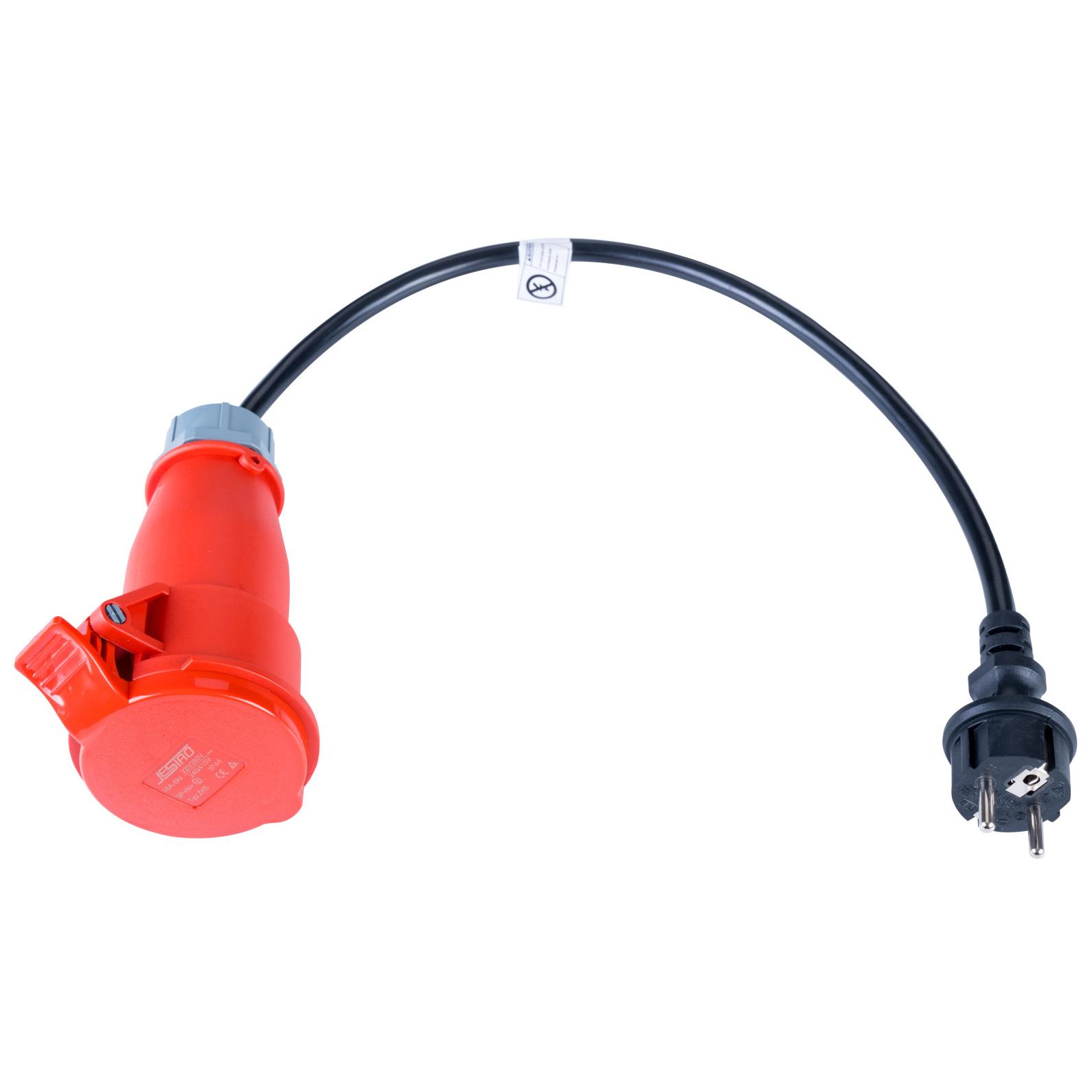 Akyga AK-SC-E06 5-Pin CEE Connector, Black and Red