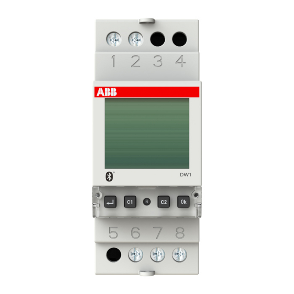 ABB Weekly Timer 1 Channel DW1 Bluetooth Programming (2CSM222531R1000)