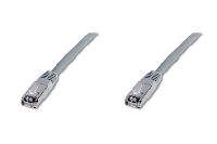 Digital Data Communications Cat6 Shielded Twisted Pair Cable, 1m, RJ-45 (M) to RJ-45 (M)