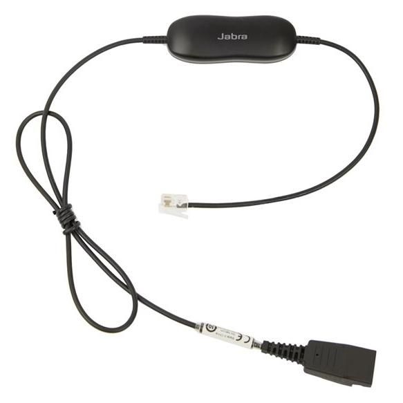 Jabra GN1216 Quick Disconnect Cable - 80cm, RJ-9 Male to Headset Microphone