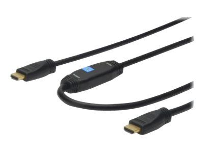 Assmann HDMI High Speed Ethernet Cable - 20m - Dual Shielding - Black