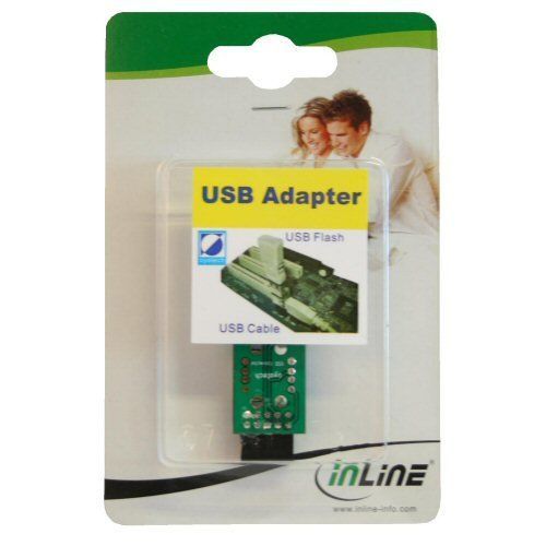 InLine USB 2.0 Adapter - 2x Female A to Post Connection