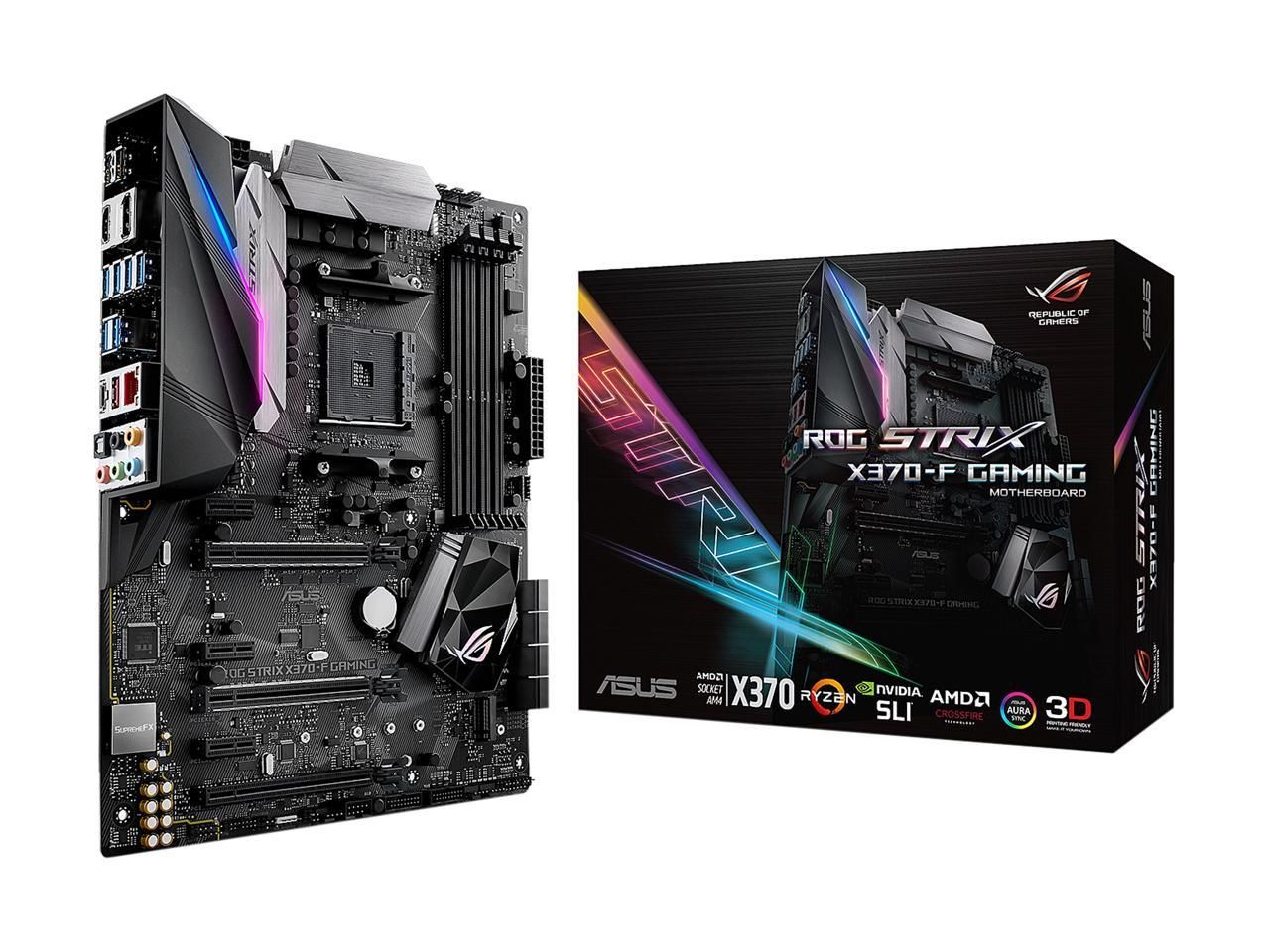 ASUS ROG Strix X370-F Gaming Motherboard
