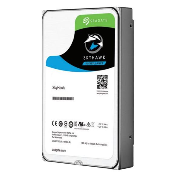 Disque dur Seagate SkyHawk ST6000VX001 - 6 To - interne - 3,5'' - SATA 6 Gb/s - mémoire tampon : 256 Mo