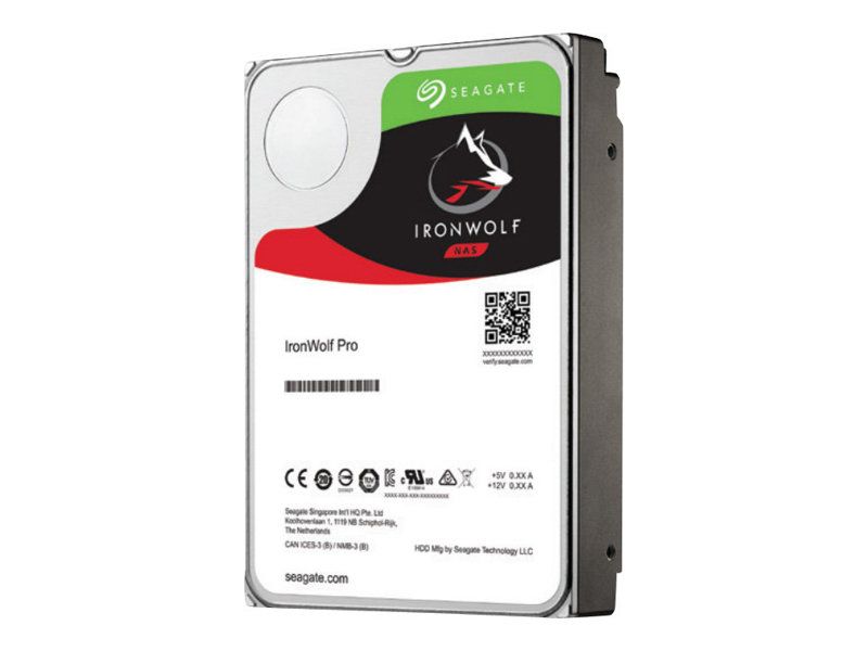 Seagate IronWolf Pro ST14000NE0008 - 14TB Internal Hard Drive - 3.5" SATA 6Gb/s - 7200 RPM - 256MB Buffer
