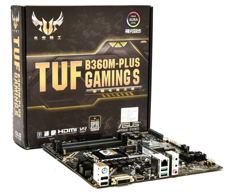 ASUS TUF B360M-PLUS Gaming S - Micro ATX Motherboard
