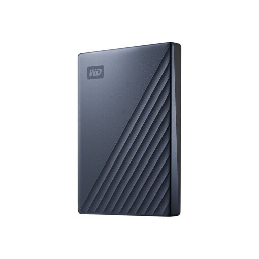 Western Digital My Passport Ultra - 2TB Encrypted External Hard Drive - USB-C - Blue