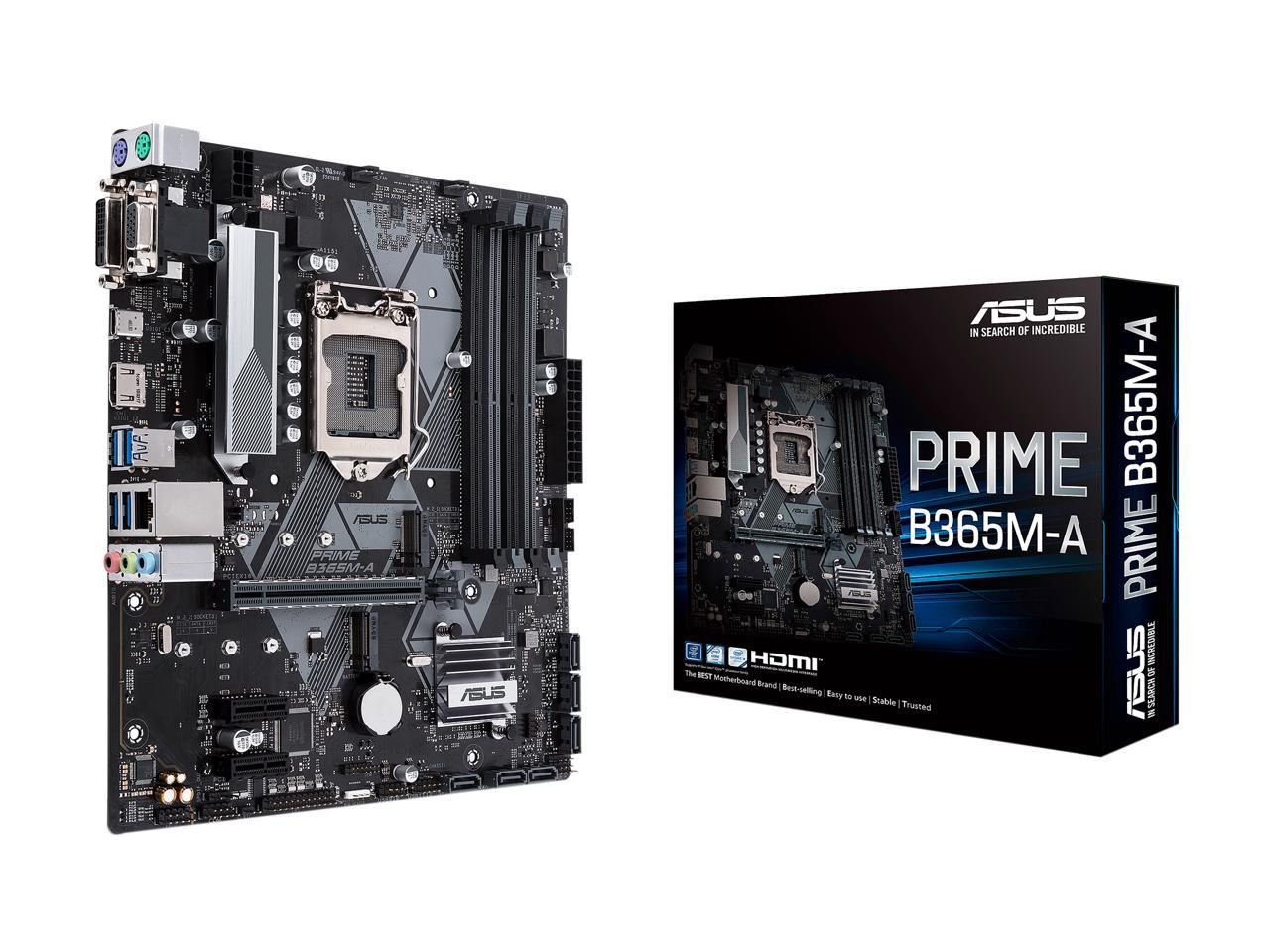 Asus Prime B365M-A Micro ATX Motherboard