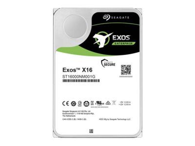 Seagate Exos X16 14TB Internal Hard Drive - SATA 6Gb/s, 7200 RPM, 256MB Buffer