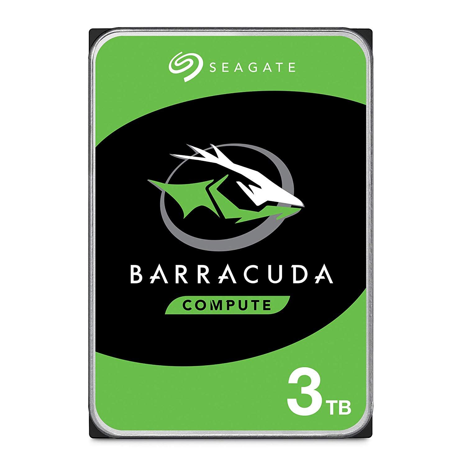 Seagate 3TB SATA Hard Drive Barracuda 5400 RPM Silver