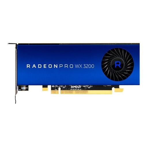Carte graphique AMD Radeon Pro WX 3200 - 4 Go GDDR5 - Profil bas PCIe 3.0 x16 - 4 ports Mini DisplayPort