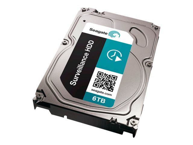 Seagate 6TB Surveillance HDD - Internal Hard Drive - 3.5" - SATA 6Gb/s - Buffer: 128MB
