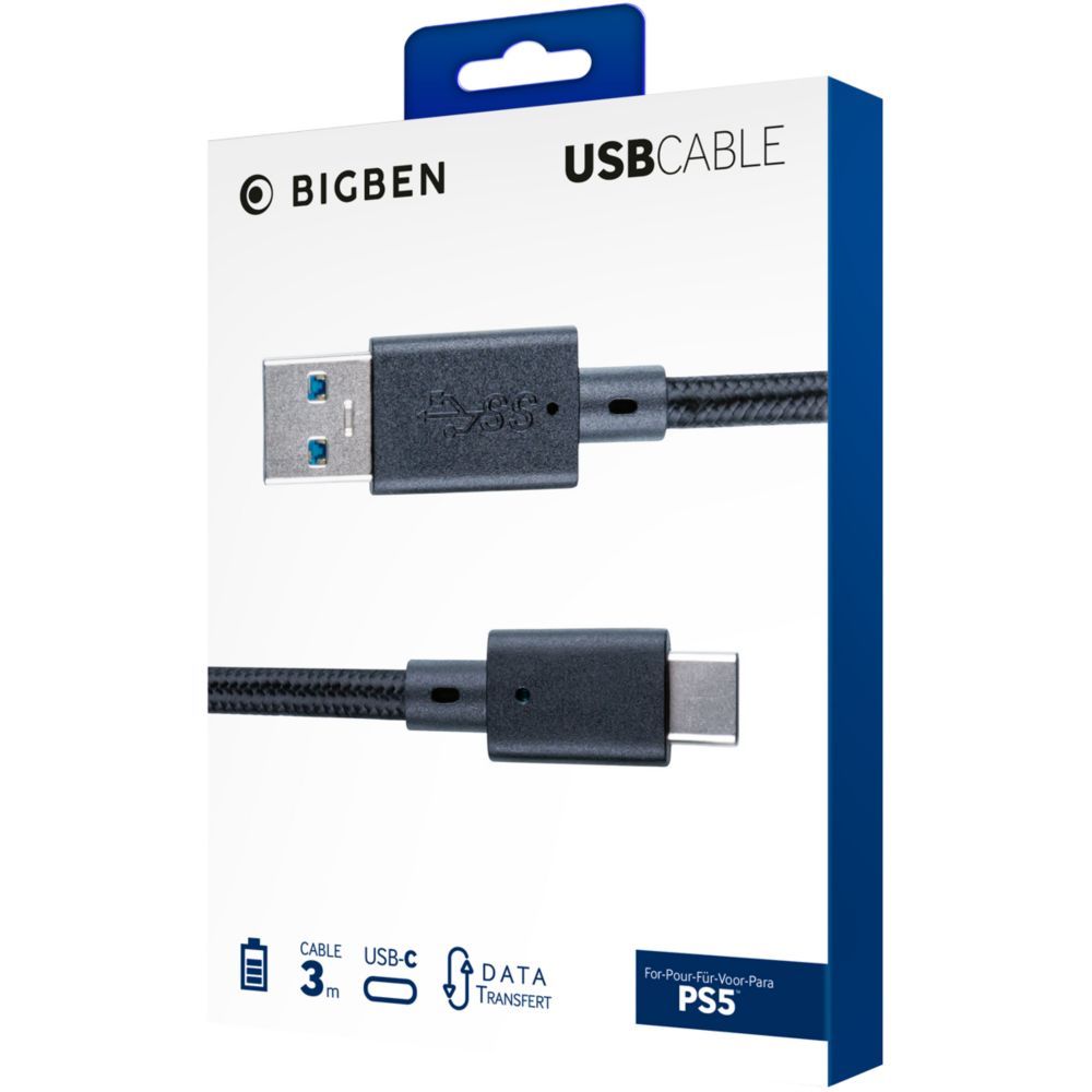 Noname USB Charging and Data Transfer Cable 3m (Bigben)