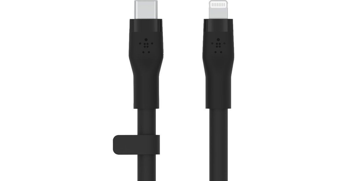 Belkin BOOST CHARGE - Câble Lightning - USB-C mâle pour Lightning mâle - 3 m - noir