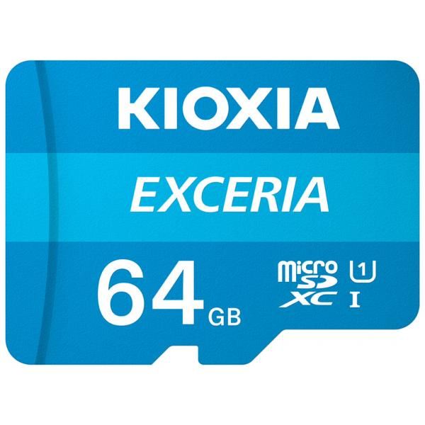 Kioxia Exceria 64GB MicroSDXC UHS-I Class 10 Card