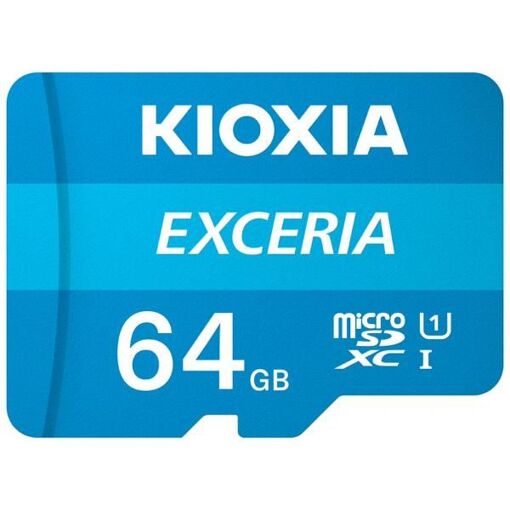 Kioxia Exceria 64GB MicroSDXC UHS-I Class 10 Card