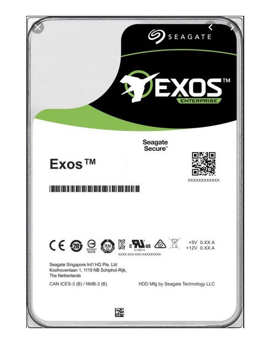 Seagate Exos X16 14TB Hard Drive - SAS 12Gb/s