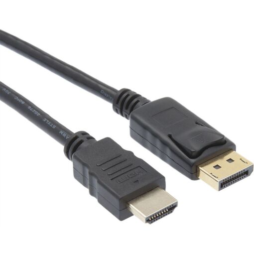 APM HDMI to DisplayPort Cable 4K 60Hz 1m