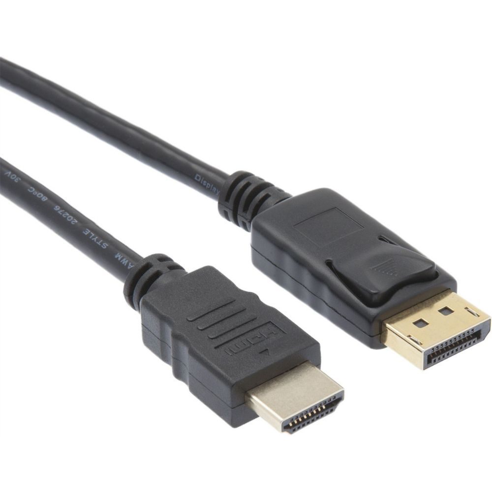 Cable APM HDMI a DisplayPort 4K 60Hz 1m
