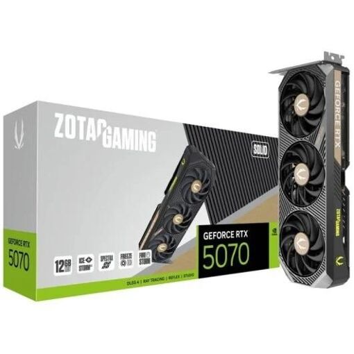 Carte graphique Zotac Gaming GeForce RTX 5070 Solid