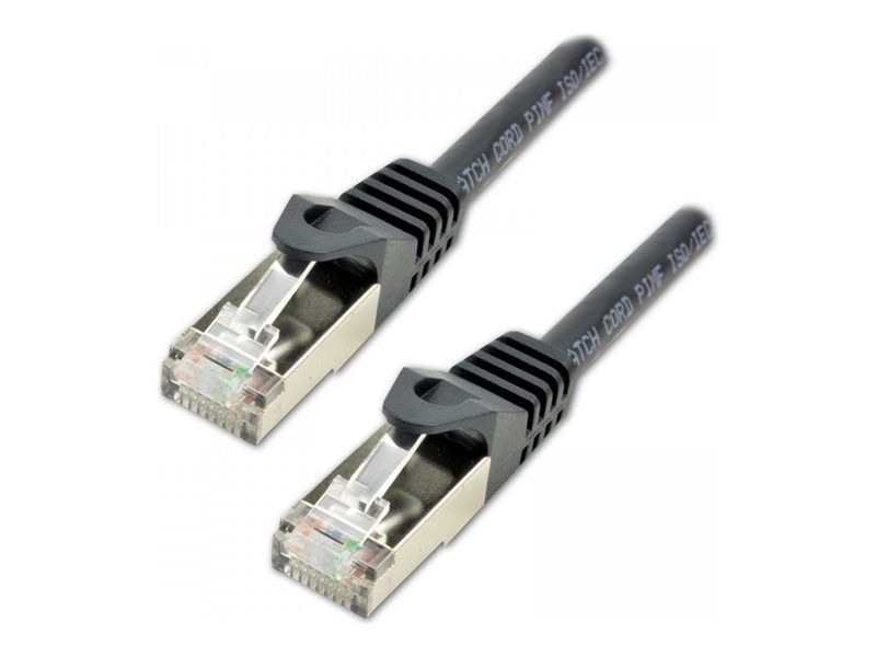 MCL Samare RJ-45 (M) to RJ-45 (M) Cable - 10m - 6.2mm - SFTP - CAT 7 - Halogen and Hook Free - Black