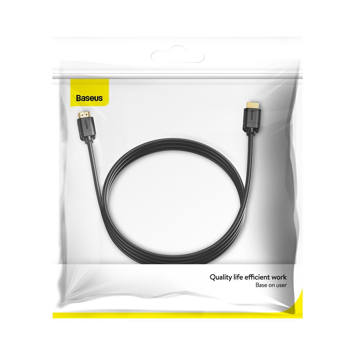 Baseus 4K HDMI Cable, 3m, Black