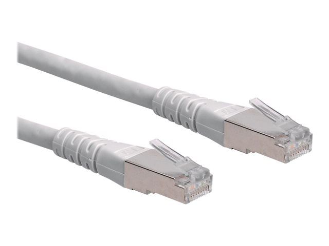 Roline - RJ-45 (M) to RJ-45 (M) Connector Cable - 5m - SFTP, PiMF - CAT 6 - Grey