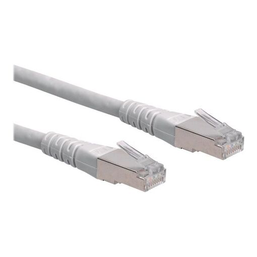 Roline - Cable de conexión RJ-45 (M) a RJ-45 (M) - 5m - SFTP, PiMF - CAT 6 - Gris