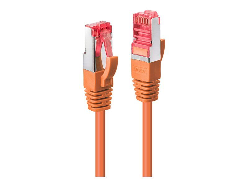 Lindy CAT6 SFTP Cable, 2m, Orange
