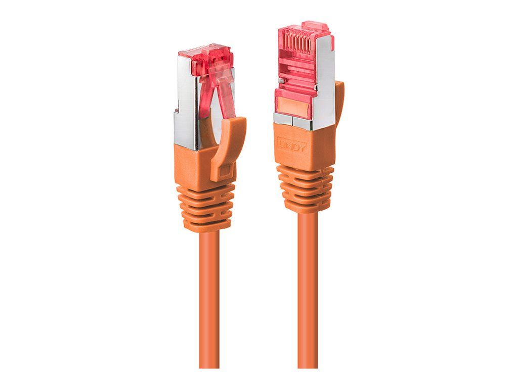 Cable Lindy RJ-45 a RJ-45 - 30 m - SFTP, PiMF - CAT 6 - Recto - Naranja