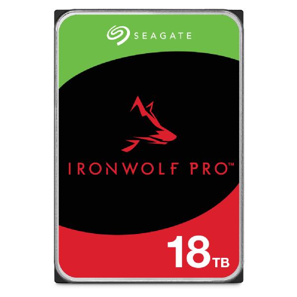 Seagate IronWolf Pro 18TB Hard Drive, 7200 RPM, 256MB Cache, 3.5-Inch