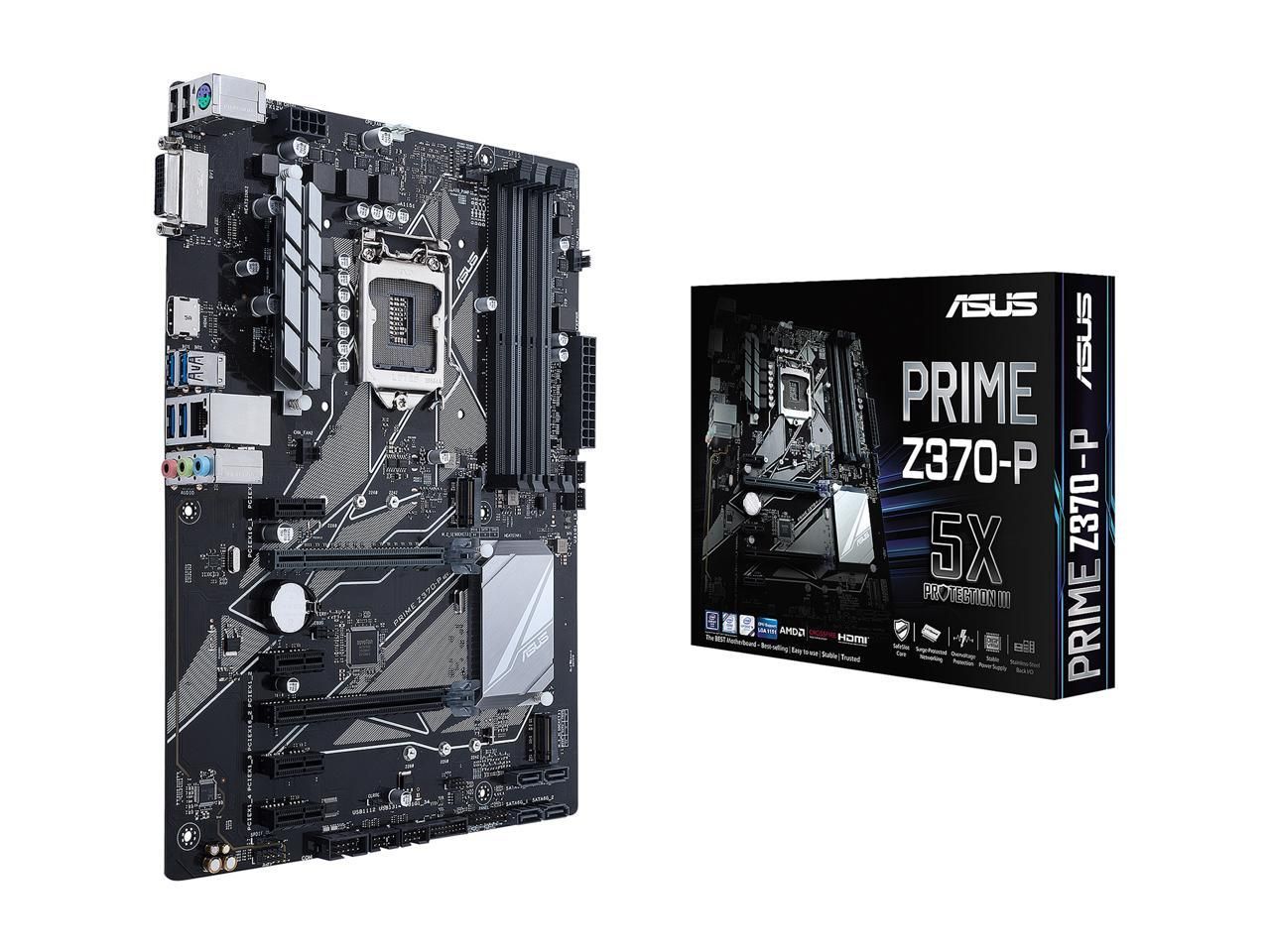 Asus Prime Z370-P - ATX Motherboard