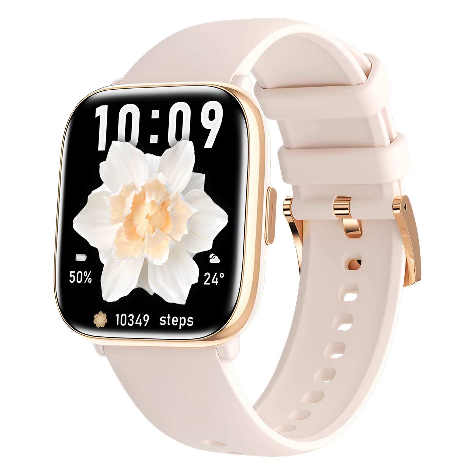 Myphone Pastel Smartwatch with Health Tracking and Bluetooth Calls