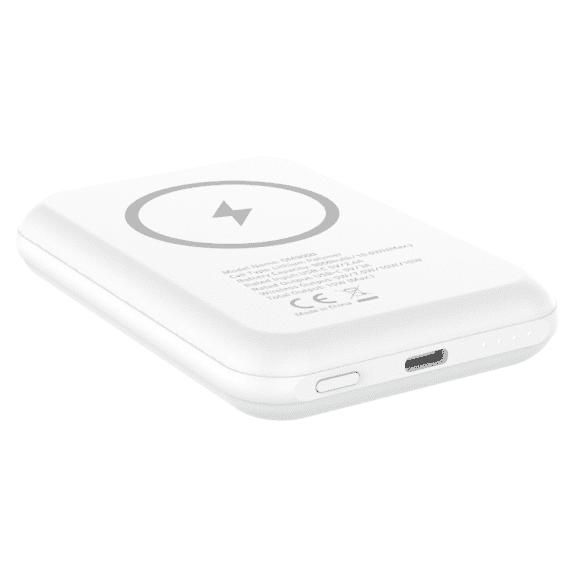 Energizer 5000mAh Wireless Rechargeable Power Bank (LiPo) - White