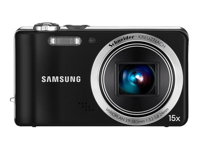 Samsung WB610 Digital Camera - Compact - 12.0 MP - 15x Optical Zoom - Schneider - Black