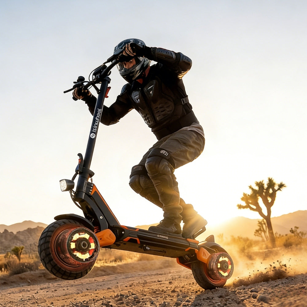 iSinWheel GT1 DUAL All-Terrain Electric Scooter 1600W