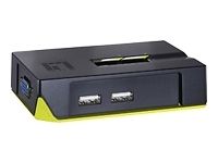 LevelOne ViewCon KVM Switch - 2 Port, 1 User