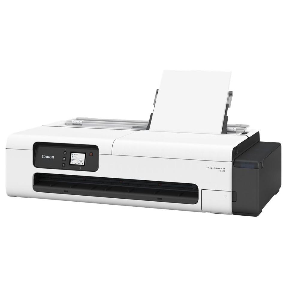Canon ImagePROGRAF TC-20 - 24" Large Format Color Printer - Inkjet - A1 Roll (61.0 cm) - 2400 x 1200 dpi - USB 2.0, LAN, Wi-Fi(n)