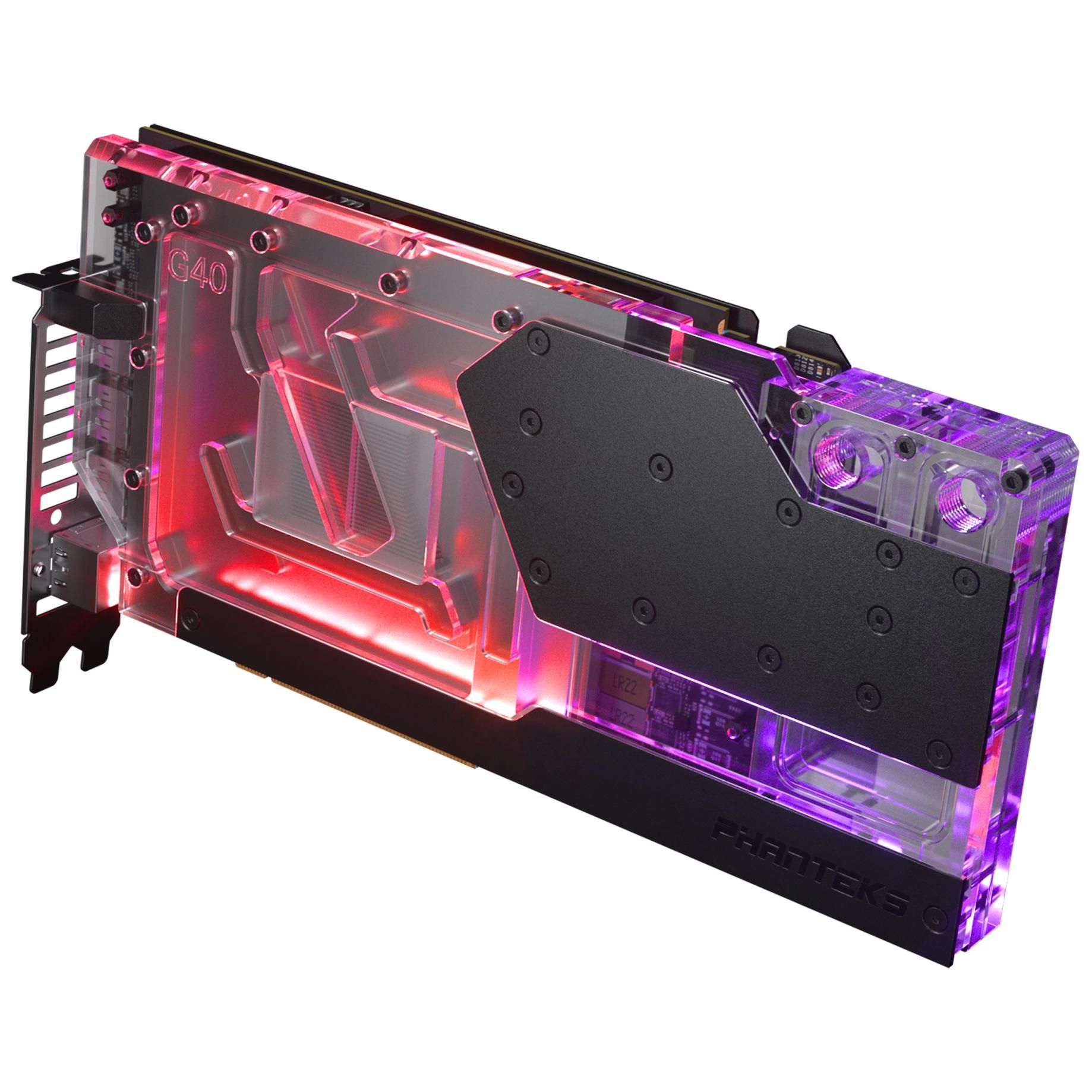 Phanteks Glacier G40 Water Cooler + Backplate