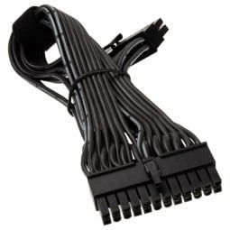 Silverstone 24-Pin ATX to 24-Pin Cable, 350mm - Black
