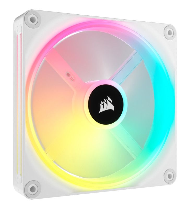 Corsair ICue Link QX140 RGB Series PWM Fan - 140mm, White