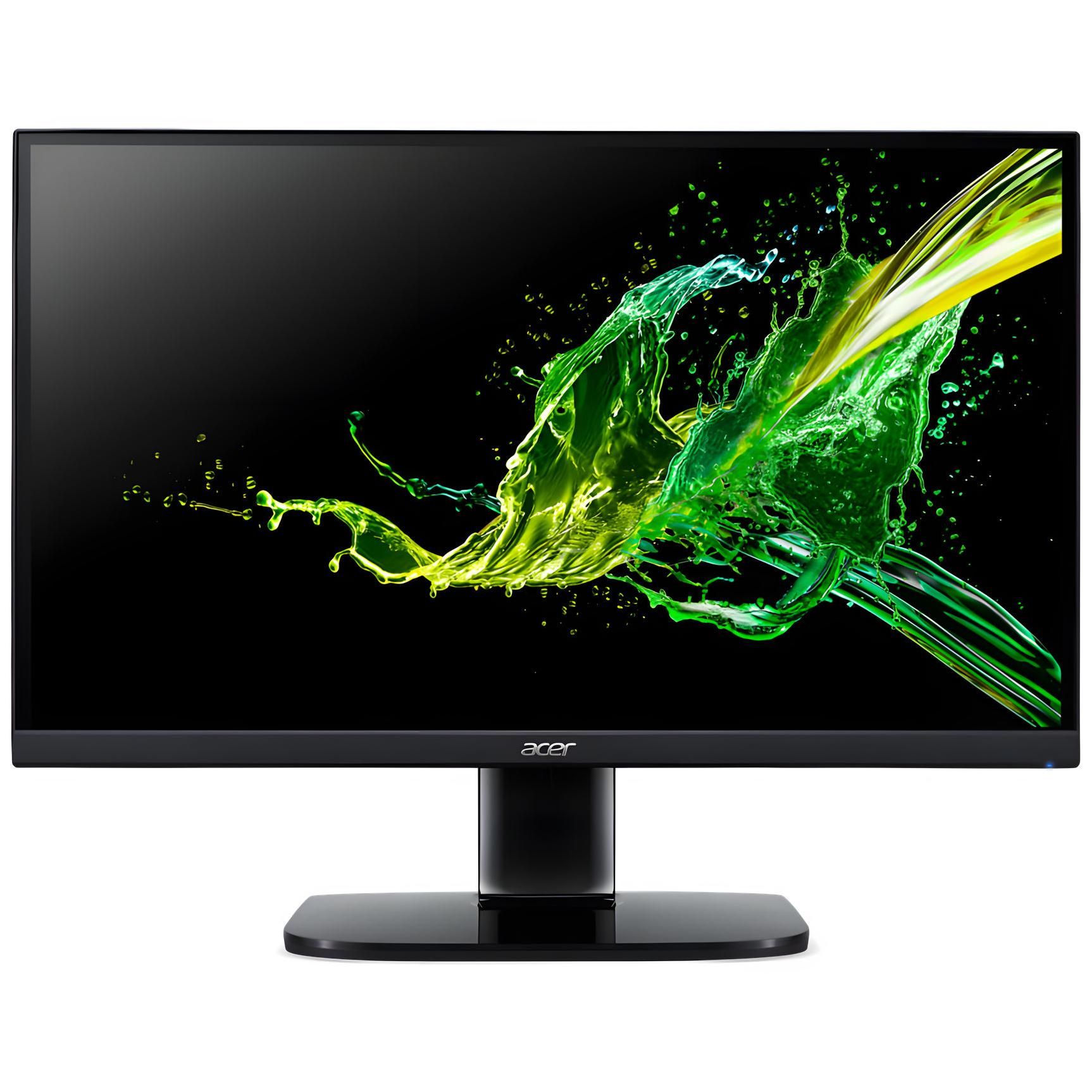 Acer KA272 - 27" LED Screen - Full HD 1080p - IPS - 1ms Response Time - HDMI, VGA - Black