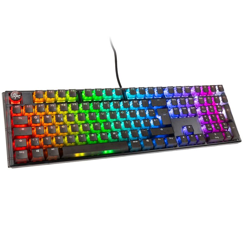Ducky One 3 Aura Black Gaming Keyboard, RGB LED - Kailh Jellyfish Y