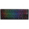 Ducky One 3 Classic RGB Gaming Keyboard, Black/White TKL - MX Clear Switches
