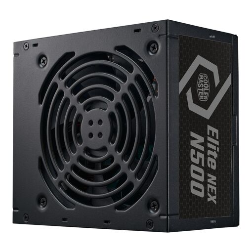 Alimentation PC Cooler Master Elite Nex N500 500W 240V Active PFC avec ventilateur de 120 mm, noire