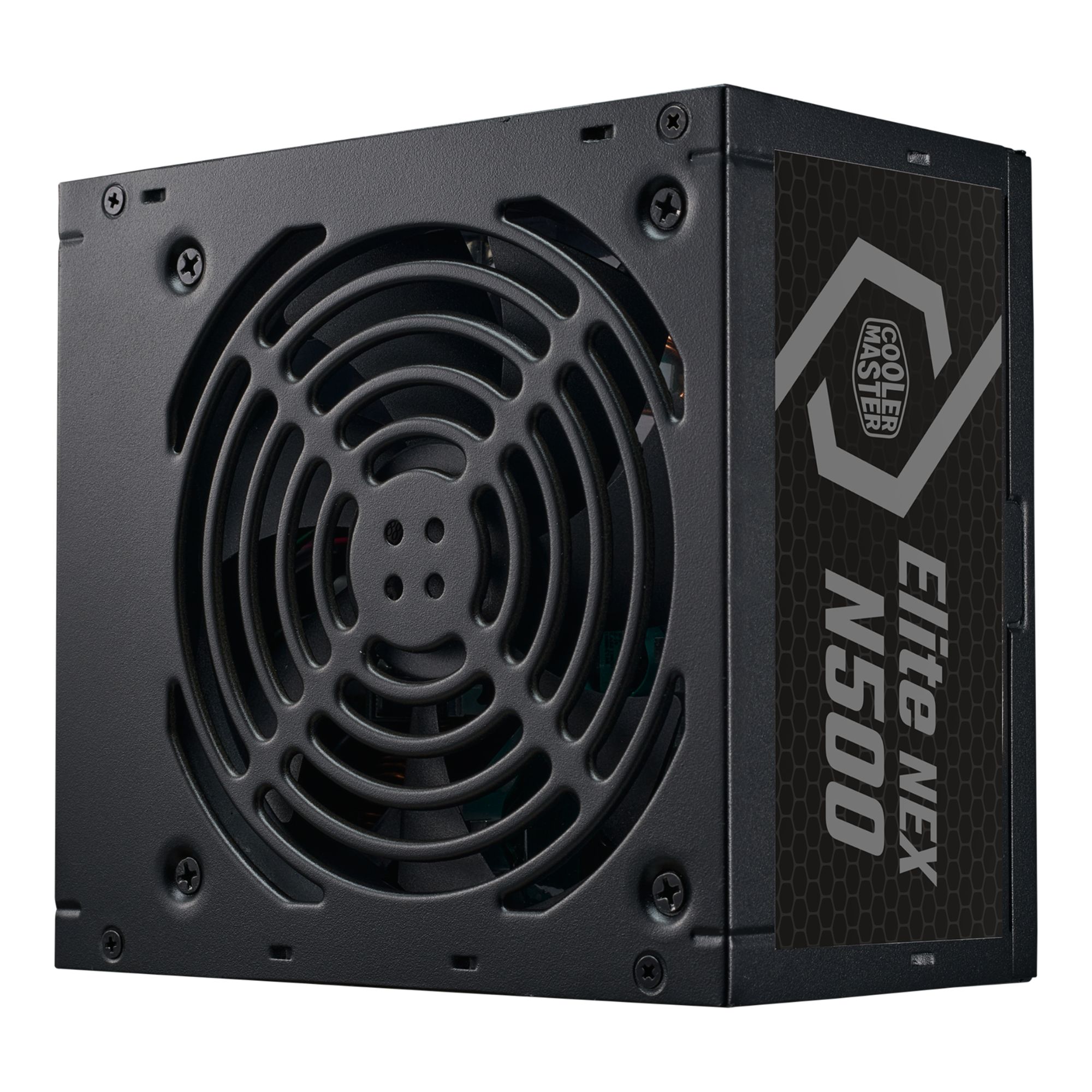 Cooler Master Elite Nex N500 500W 240V Active PFC Power Supply, 120mm Fan, Black