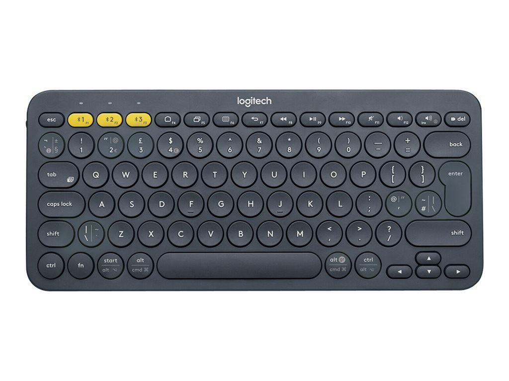 Logitech K380 Multi-Device Bluetooth Keyboard - Black