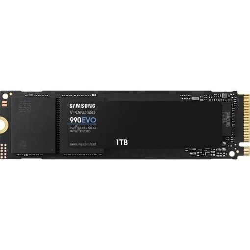 SSD Samsung 990 EVO MZ-V9E1T0BW - 1 TB - Criptado - Interno - M.2 2280 - PCIe 5.0 x2 (NVMe) - Cifrado AES 256 bits - TCG Opal Encryption 2.0