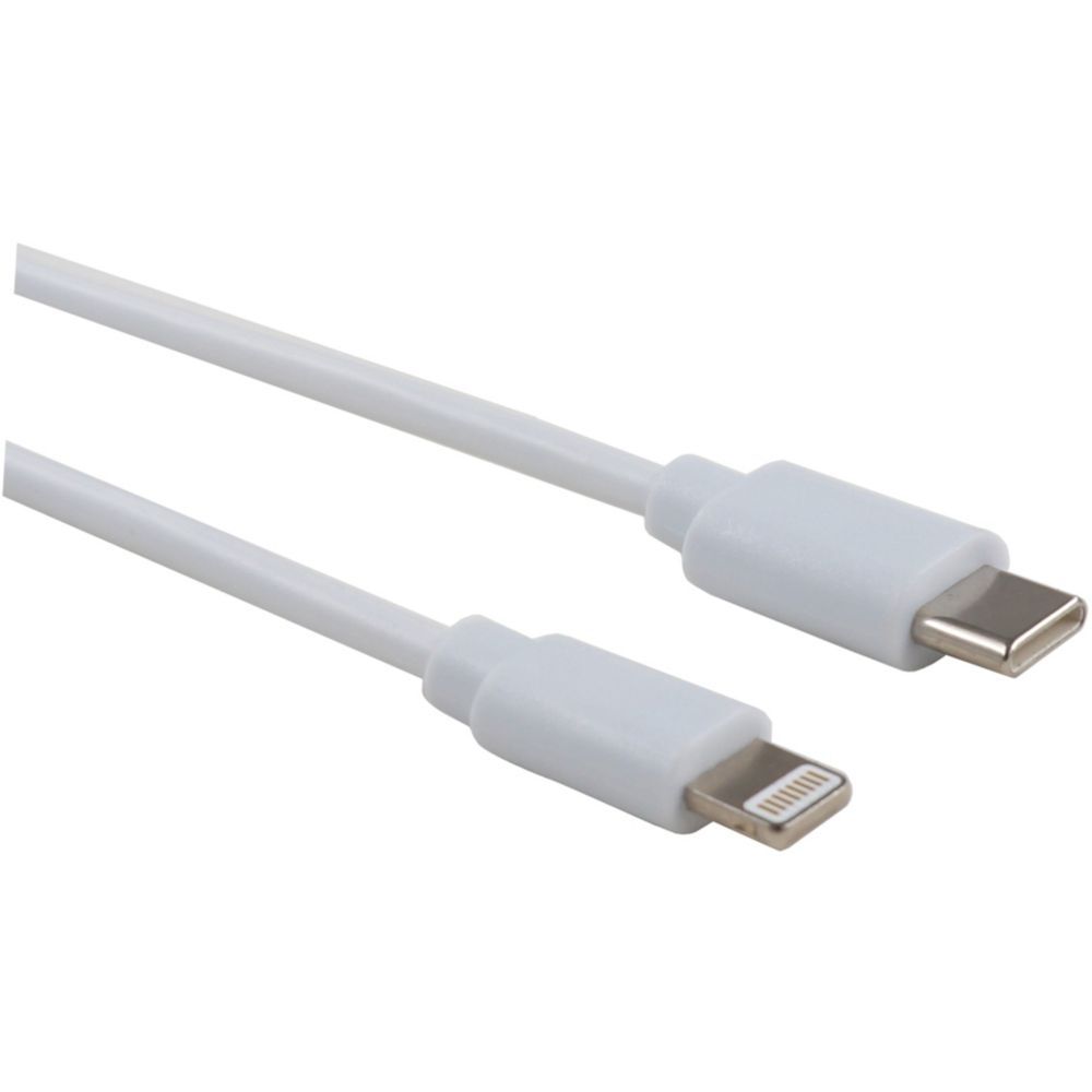 Listo Lightning to Lightning Cable 90cm White Non-MFI